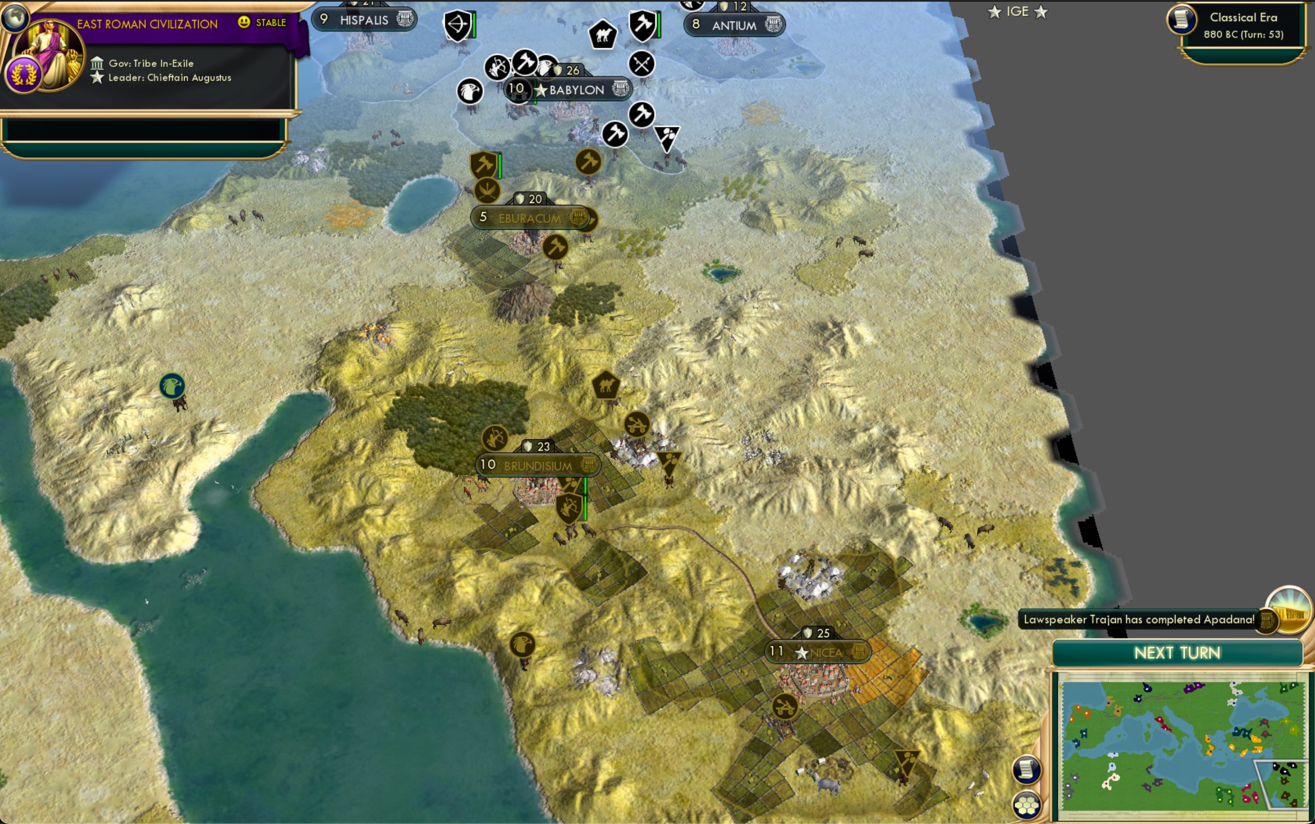 CBR In-Game Screenshot of Multi Singulares