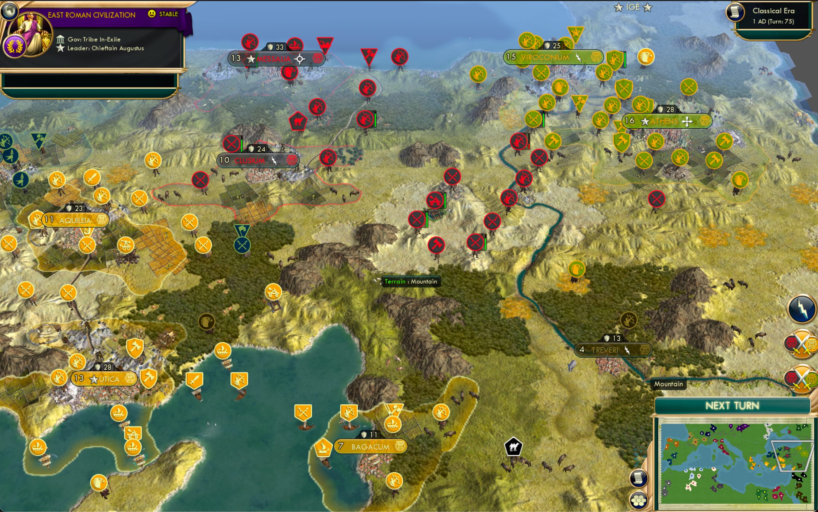 CBR In-Game Screenshot of Cannae Iterum