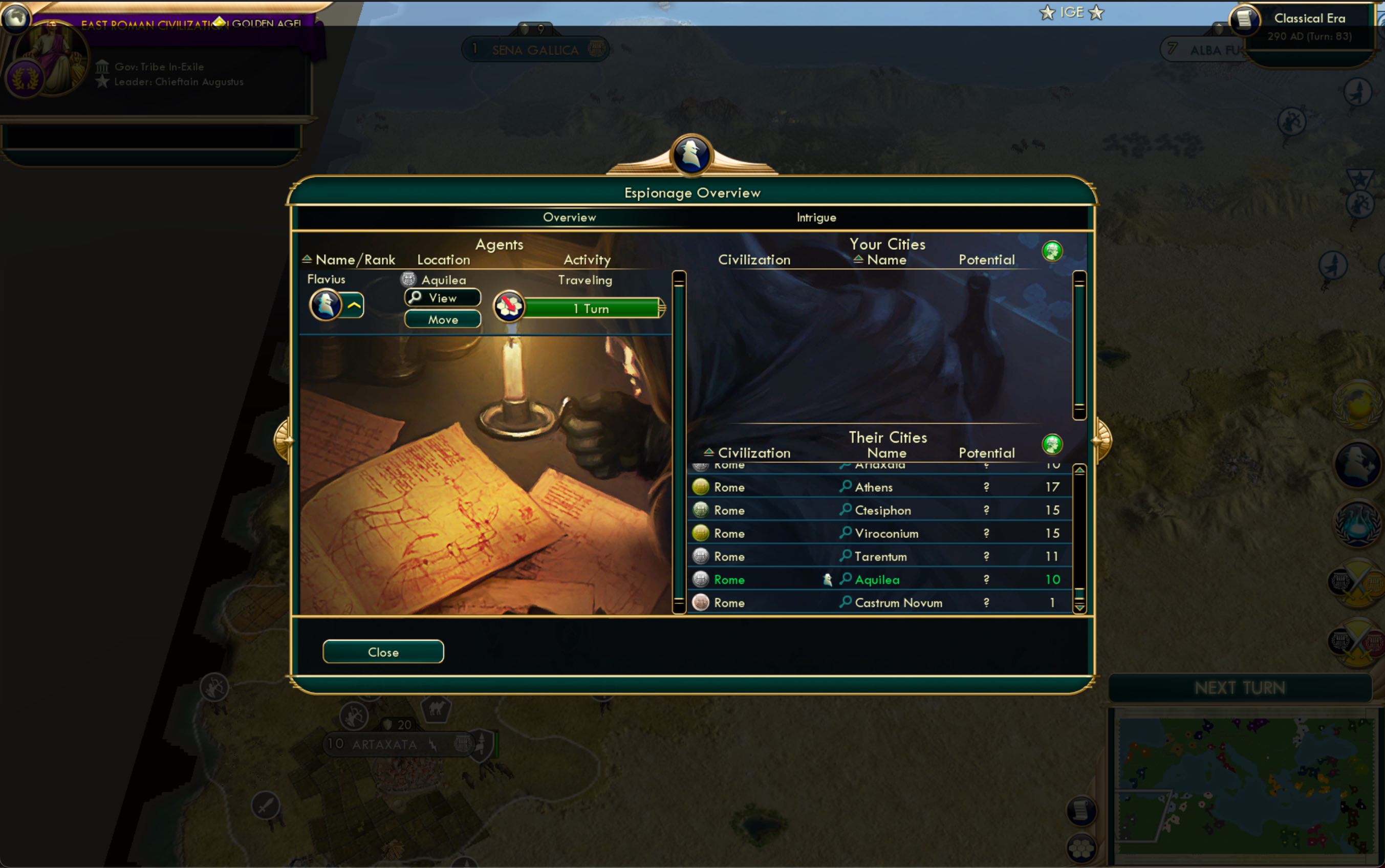 CBR In-Game Screenshot of Speculator Noster