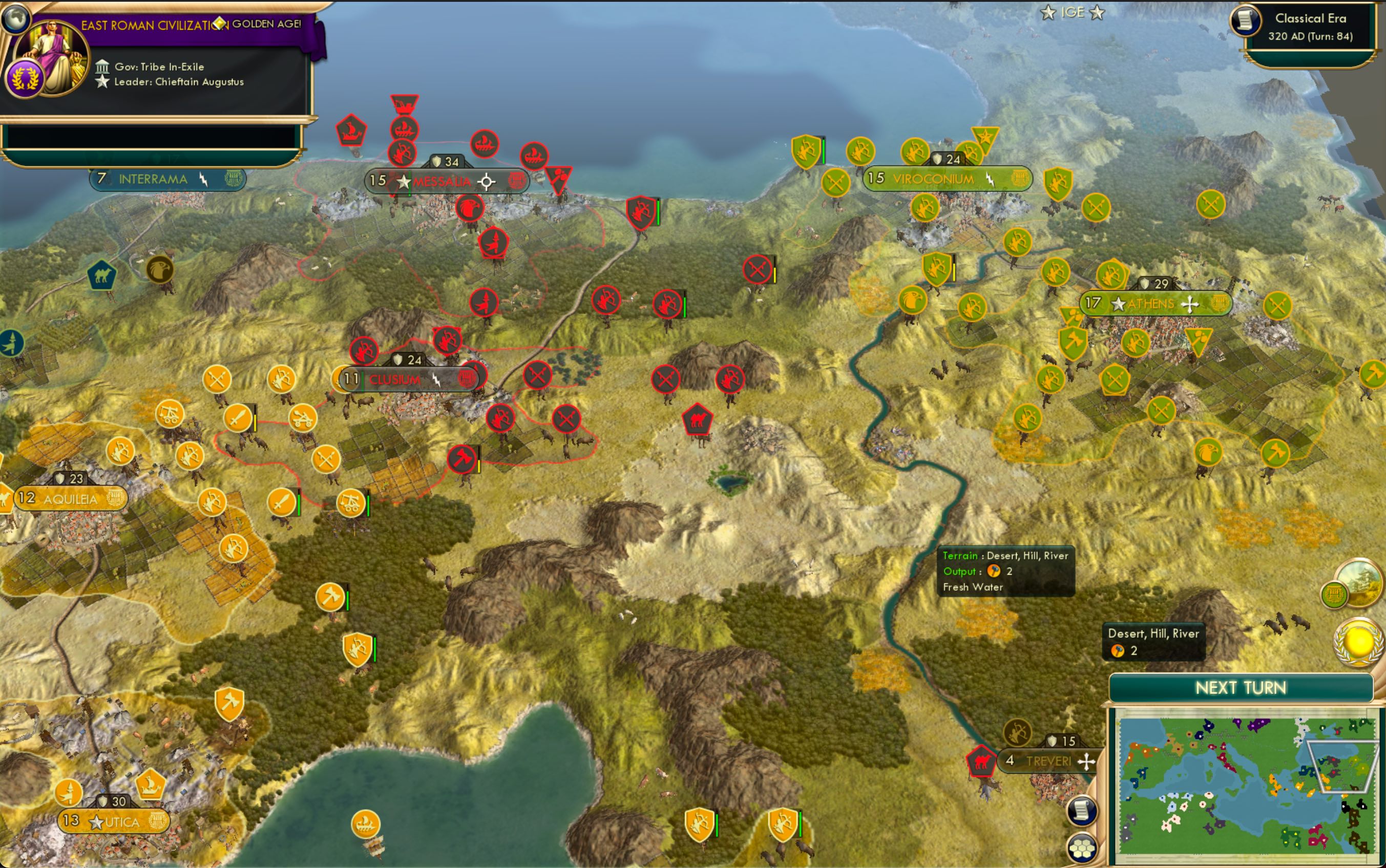 CBR In-Game Screenshot of Iemainus Clementus