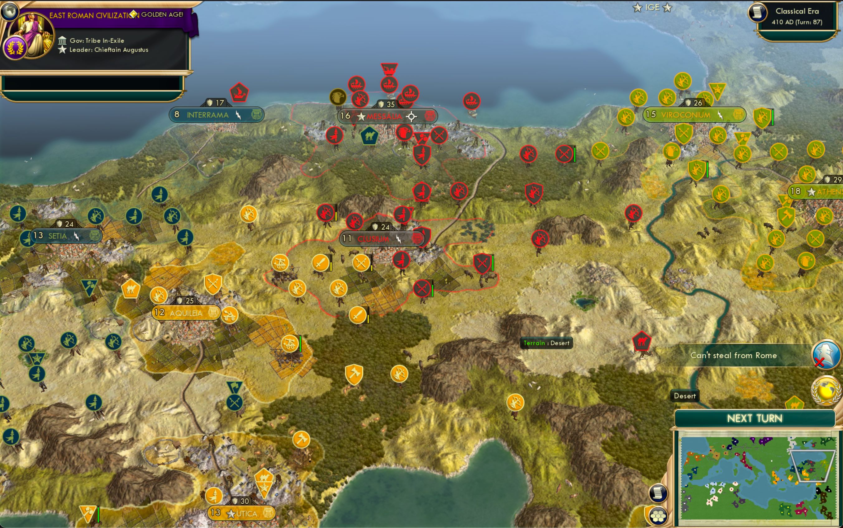 CBR In-Game Screenshot of O, Currere Ex Me Potes?