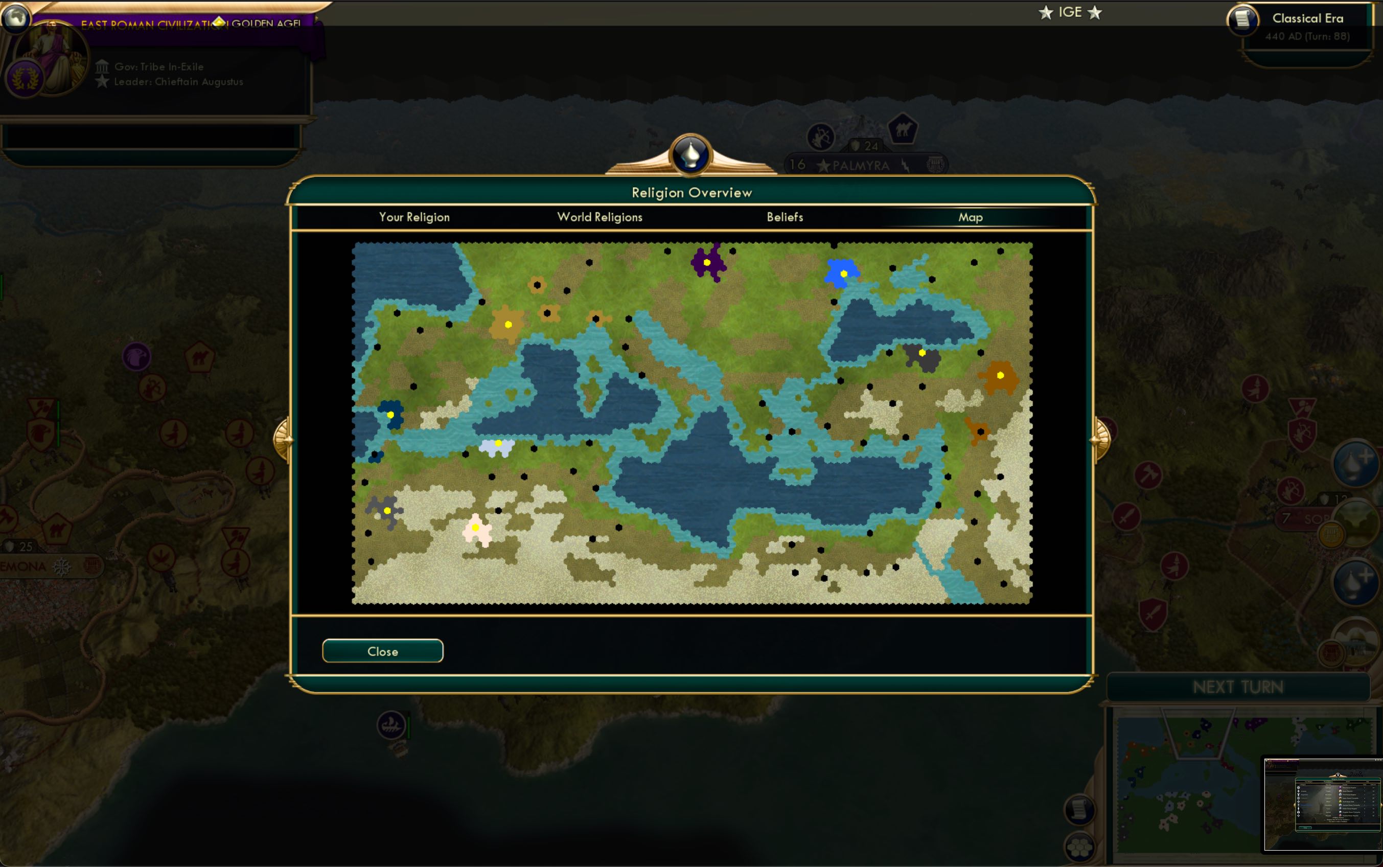CBR In-Game Screenshot of Religio Domi
