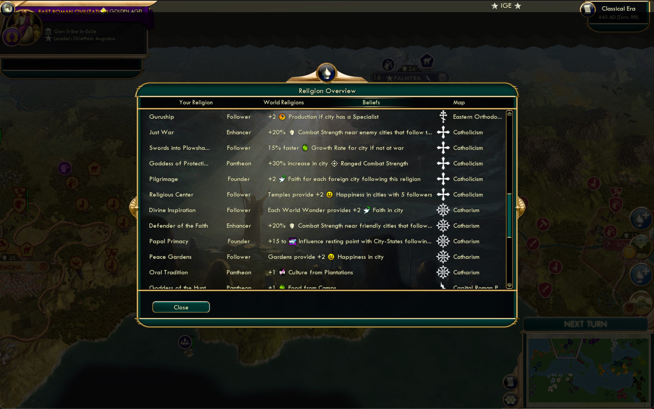 CBR In-Game Screenshot of Deus Vult