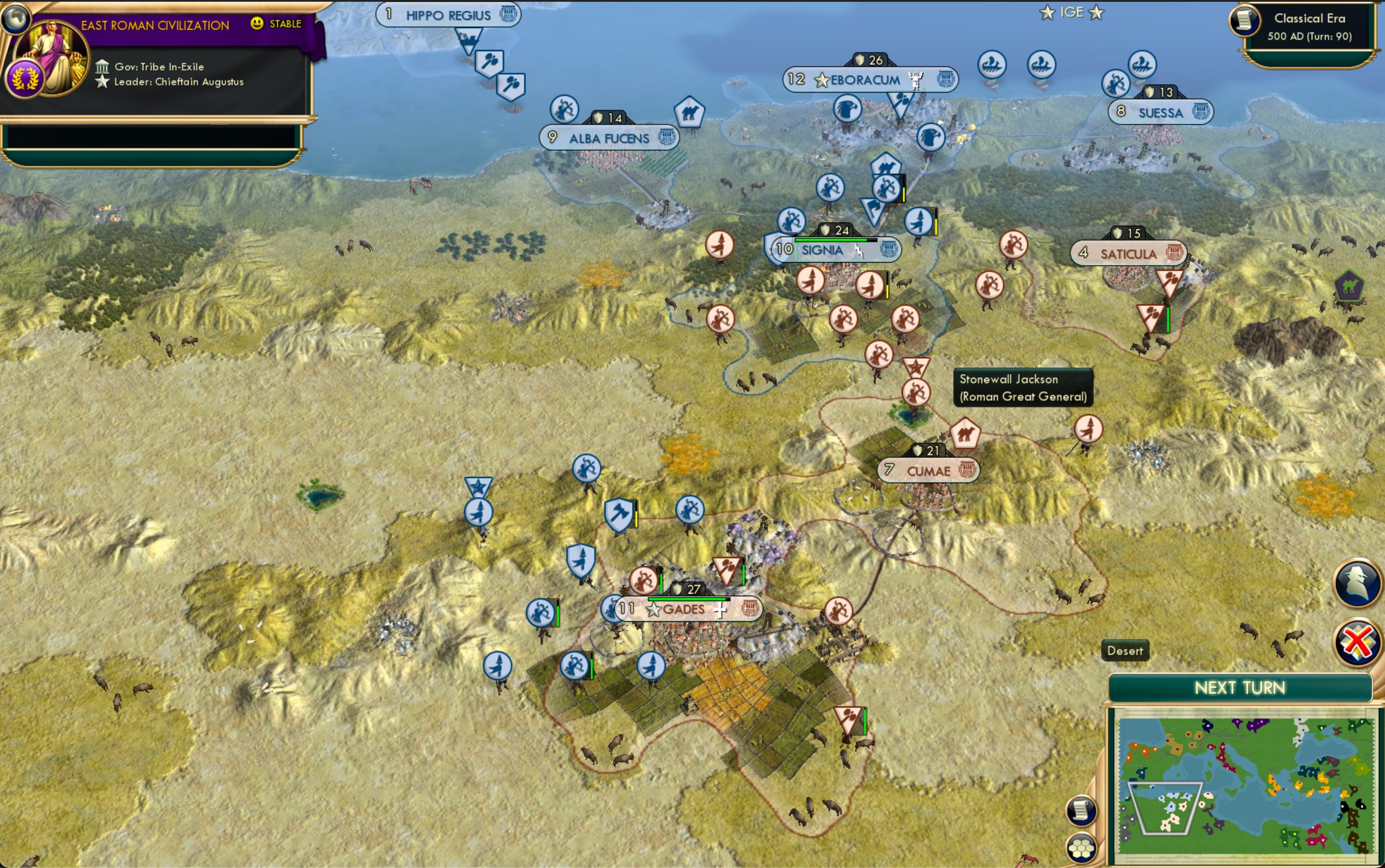 CBR In-Game Screenshot of Murus Lapidosus