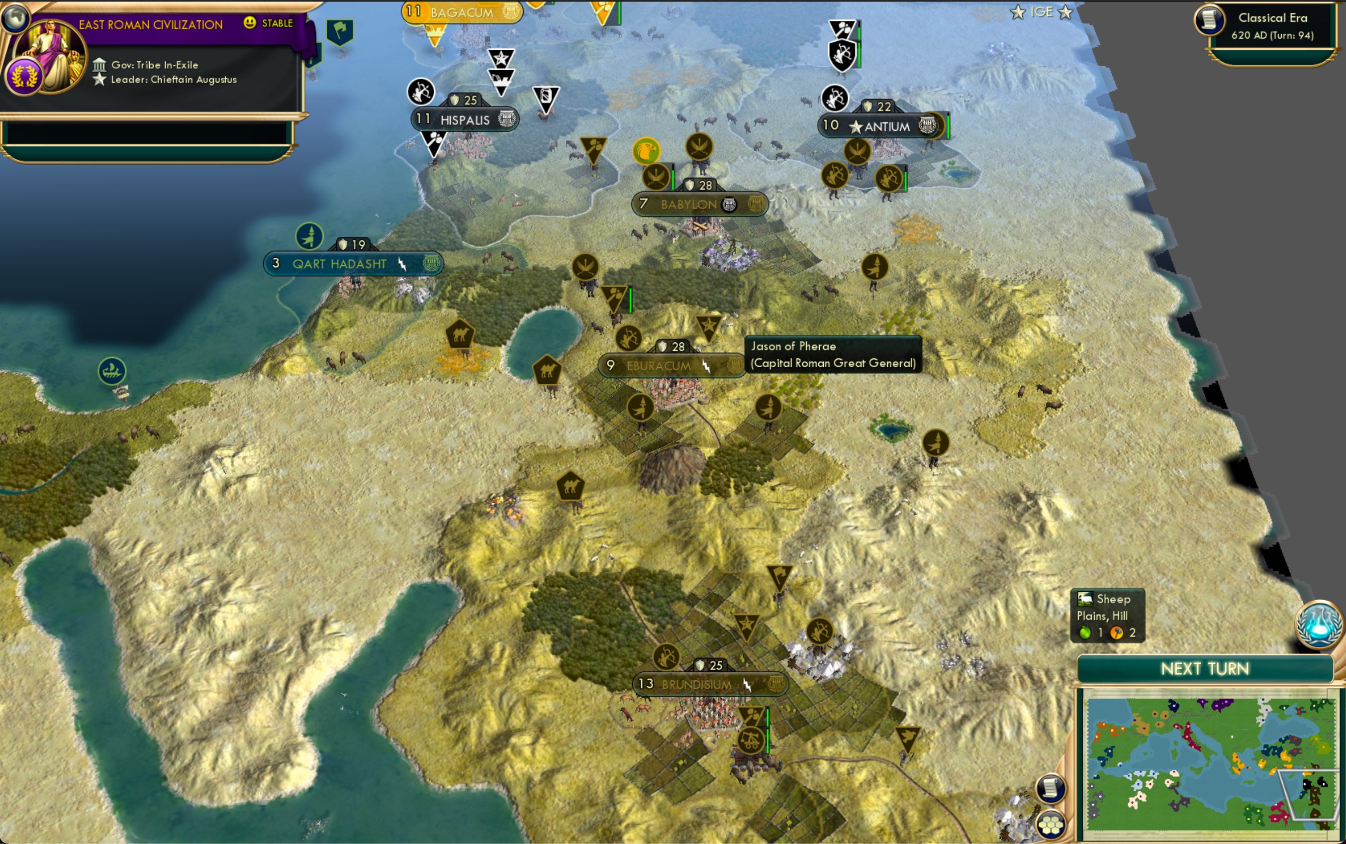 CBR In-Game Screenshot of Capita Tantum