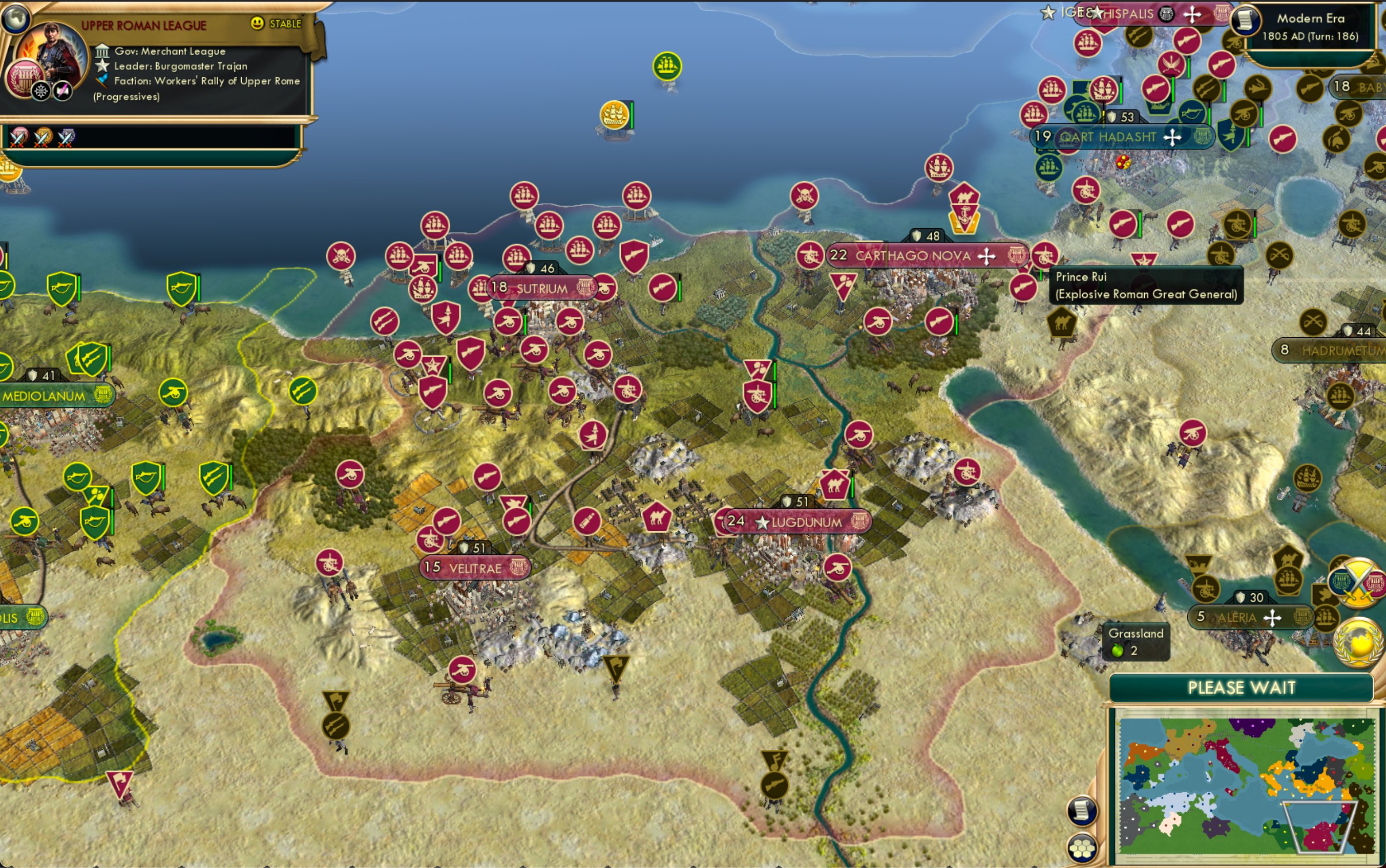 CBR In-Game Screenshot of Qart Race