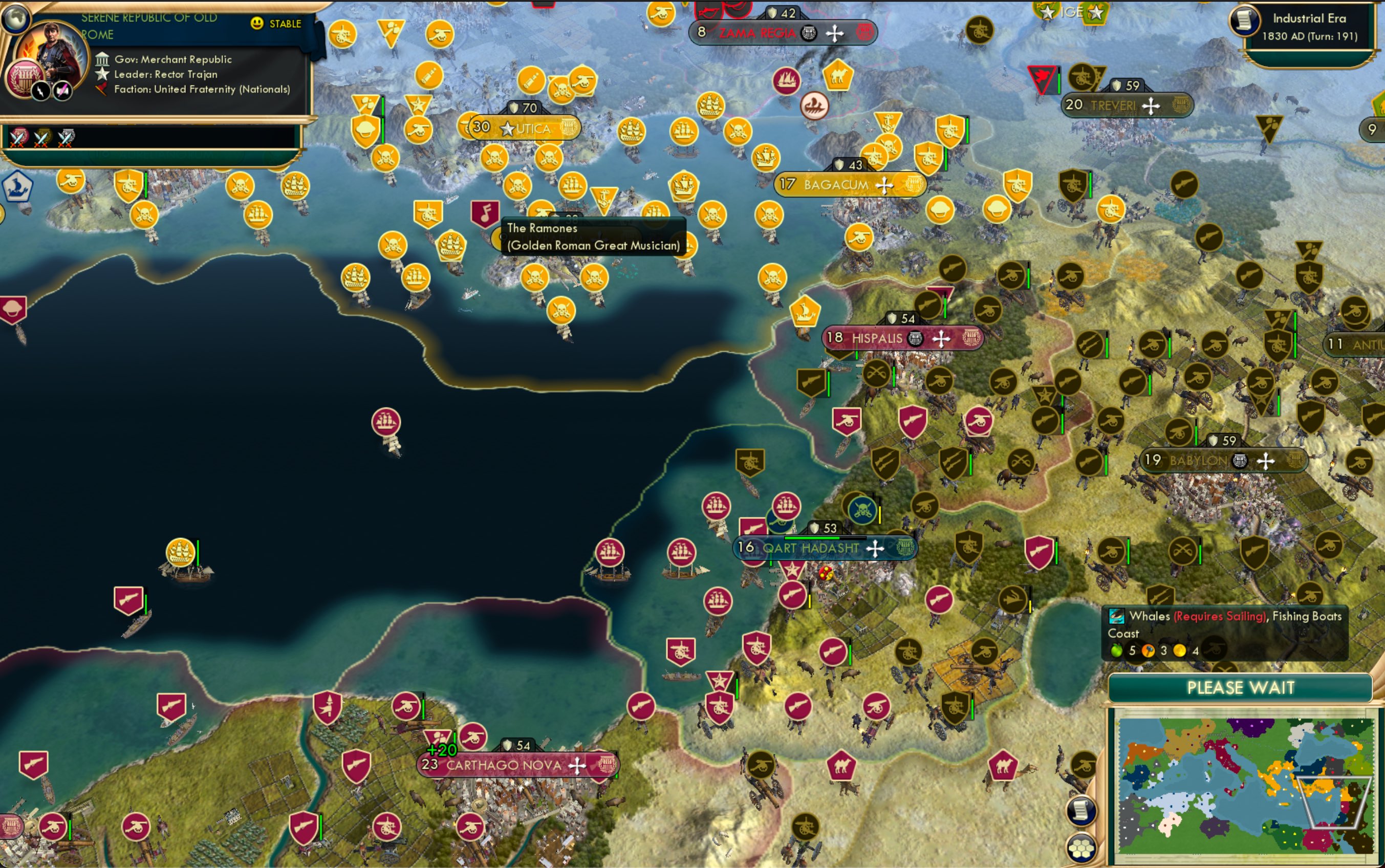 CBR In-Game Screenshot of Should That Be Romones?