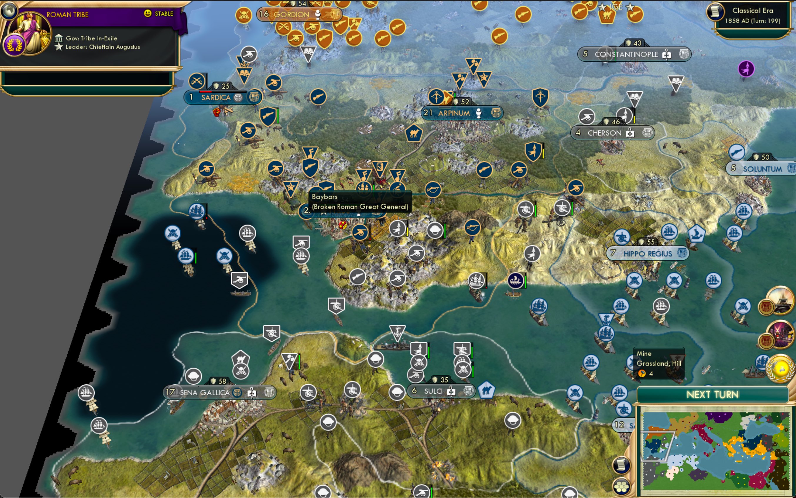 CBR In-Game Screenshot of Battle of the Guadalquivir