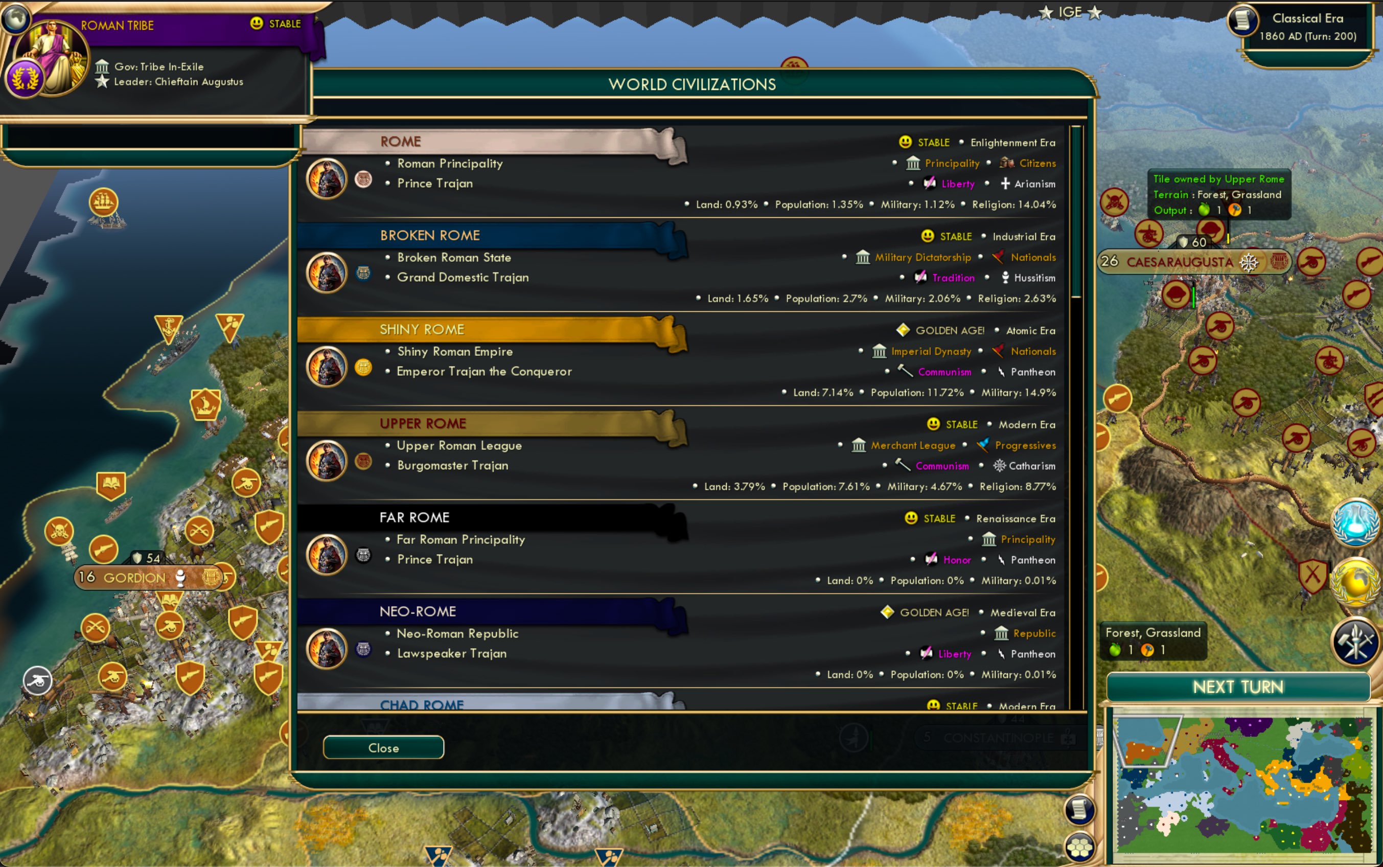 CBR In-Game Screenshot of Strength Through Shininess