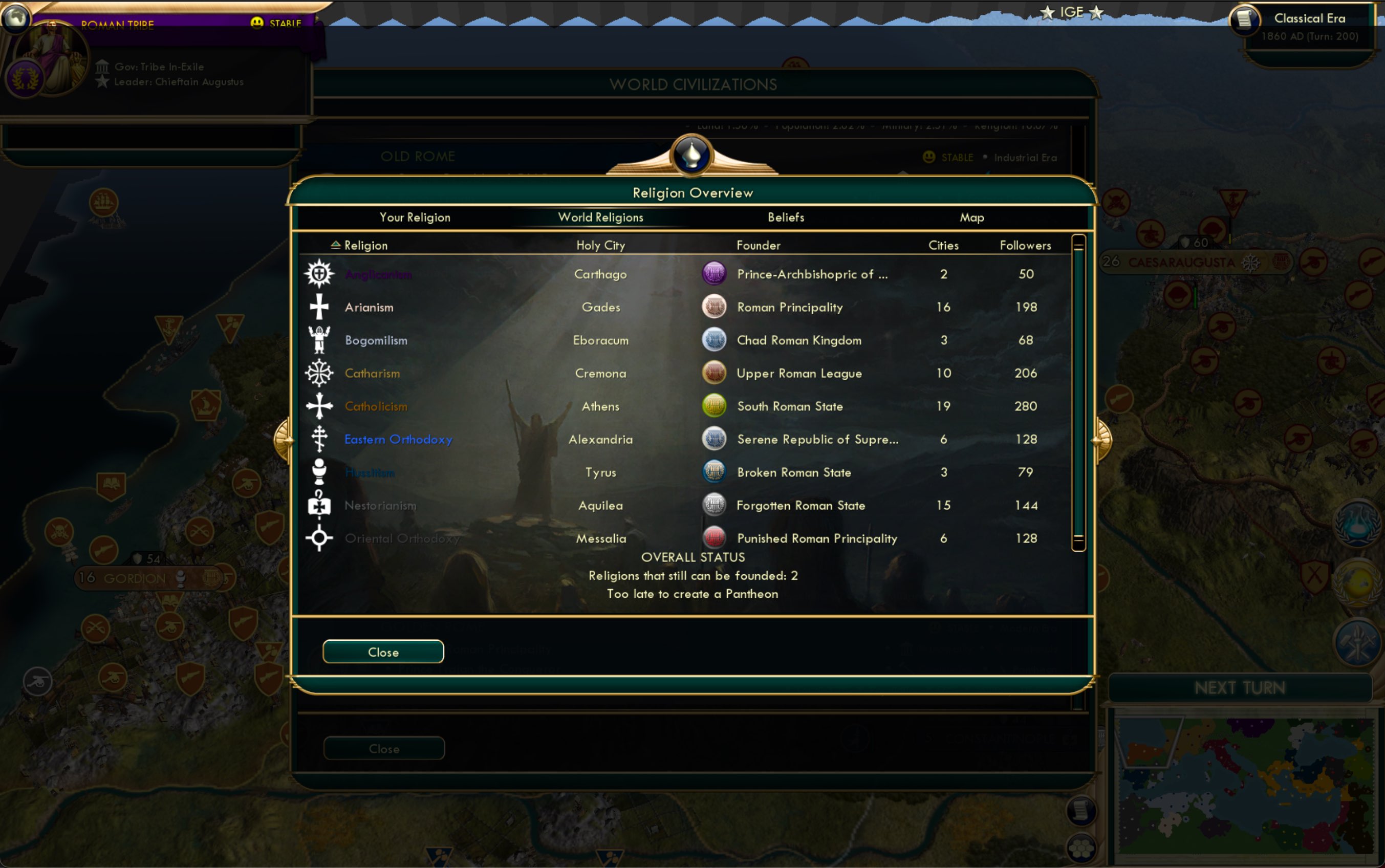 CBR In-Game Screenshot of You Gotta Have Faith, You Gotta Have Faith