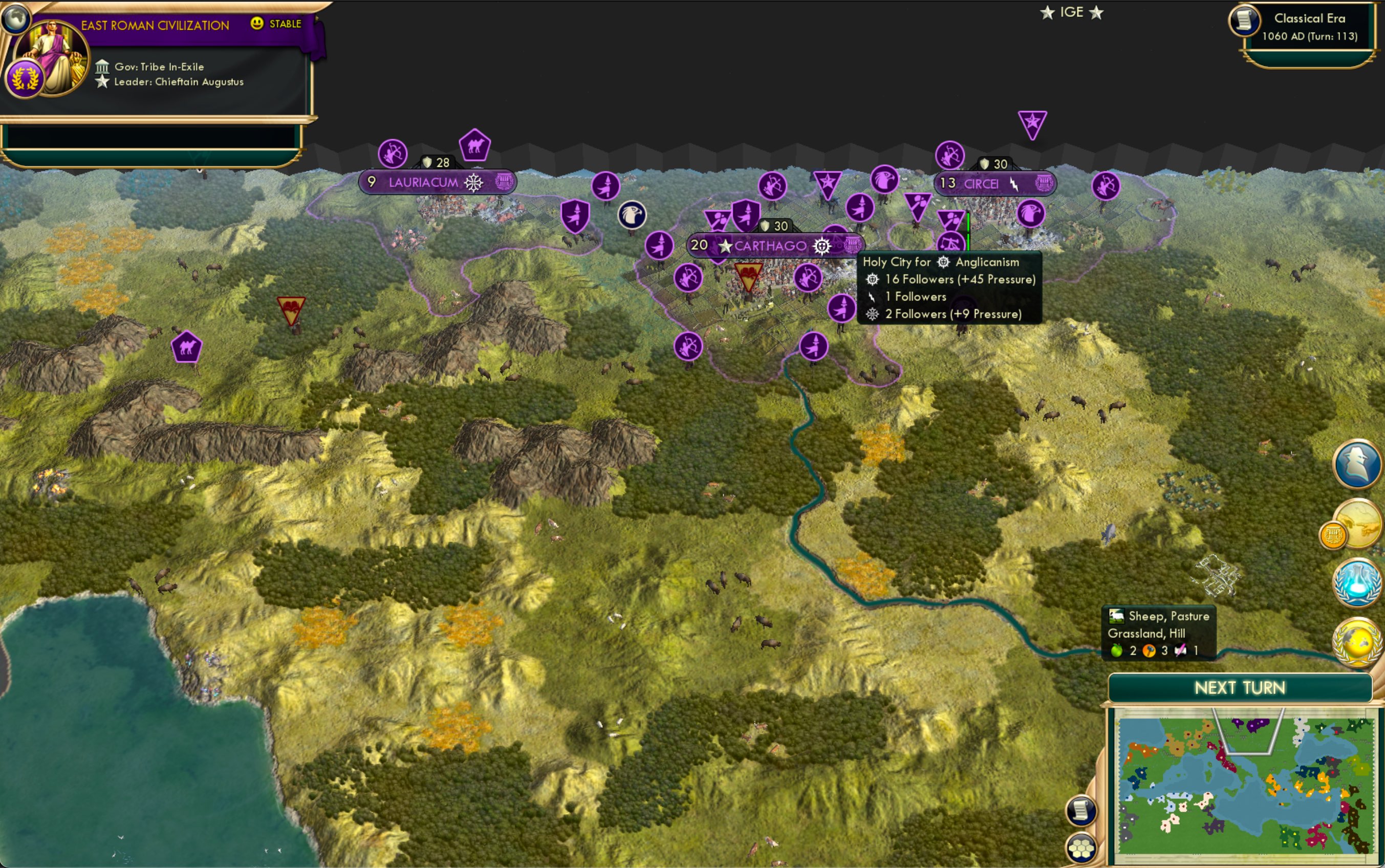 CBR In-Game Screenshot of Reverse Albigensian Crusade