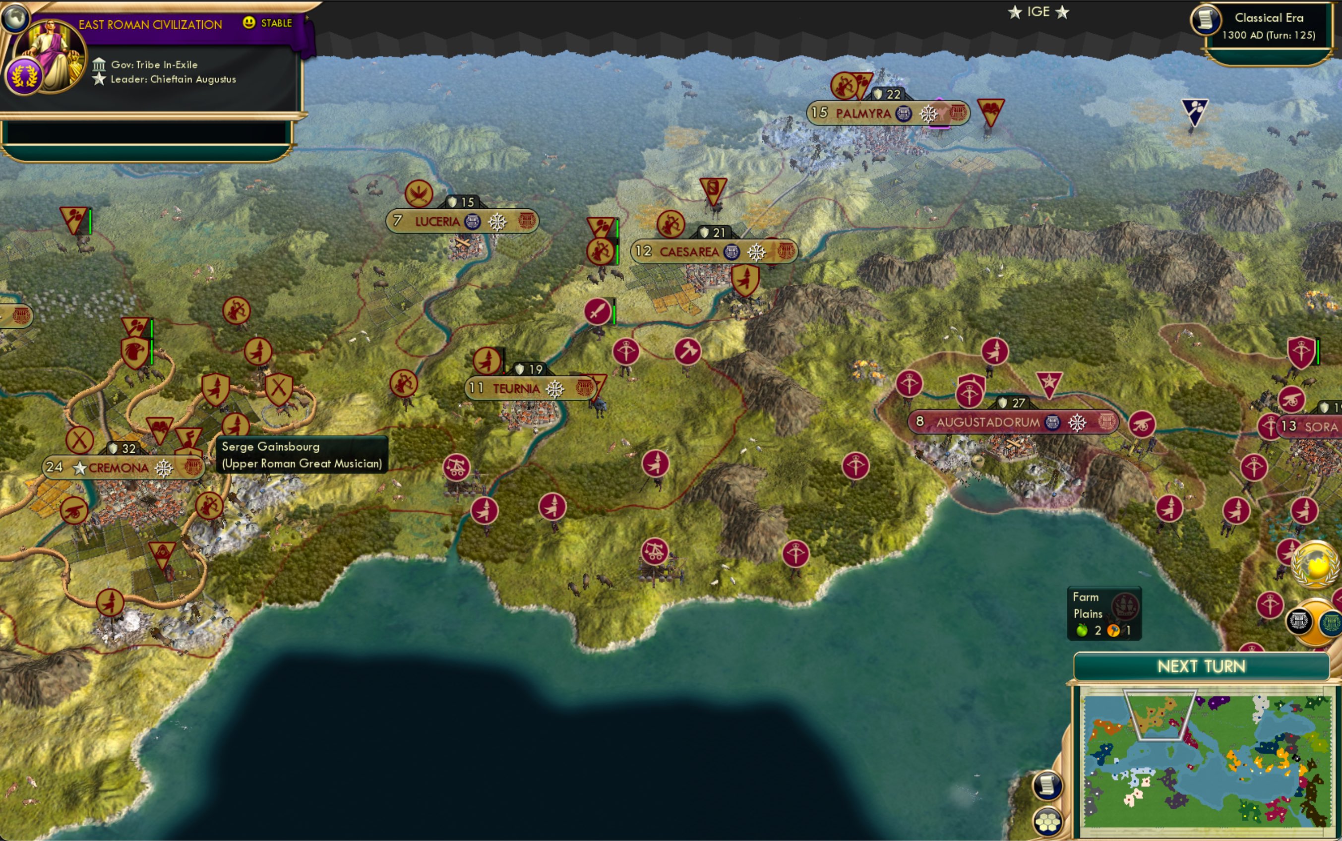 CBR In-Game Screenshot of Initials U.R.