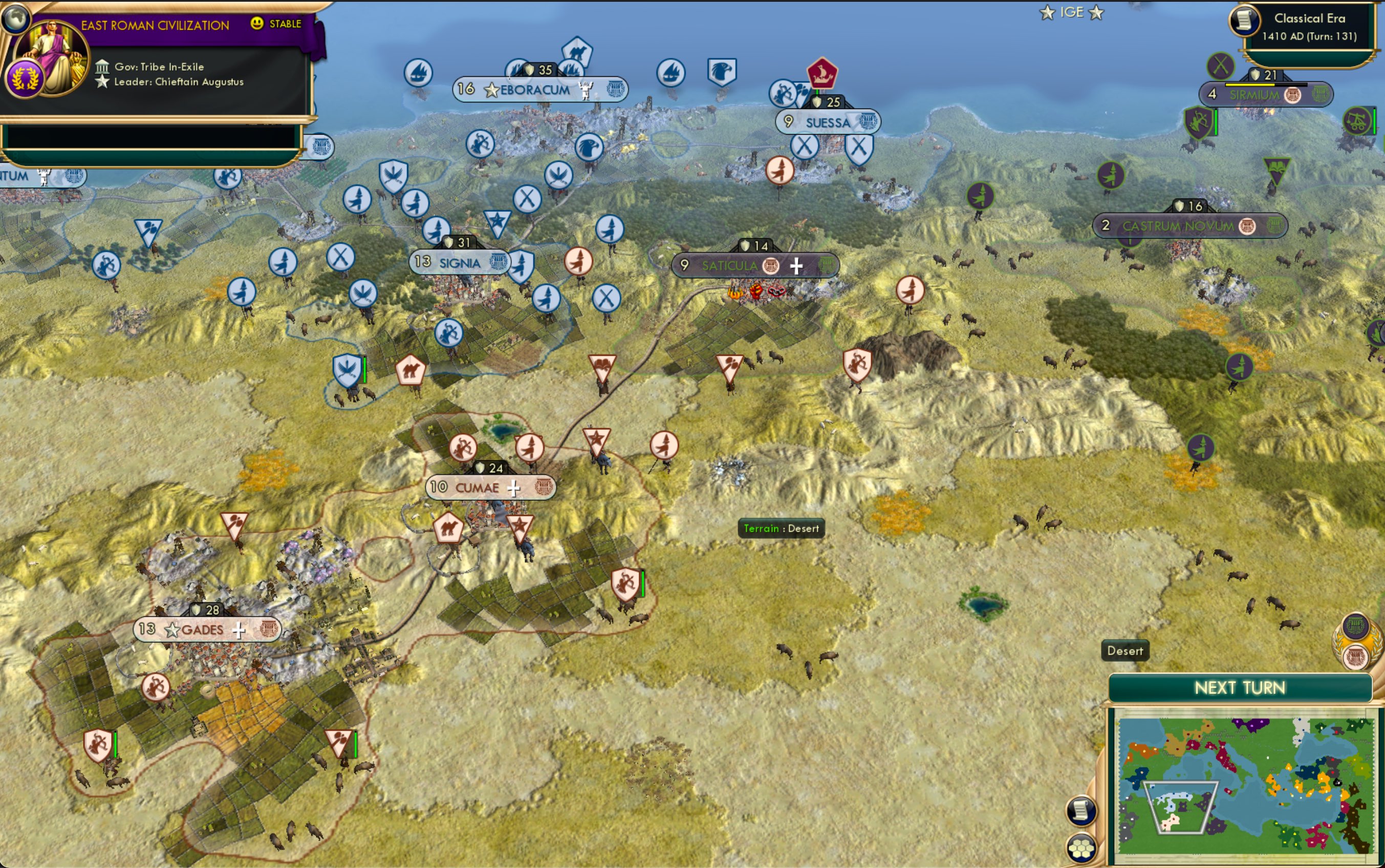 CBR In-Game Screenshot of Self-Depreciation