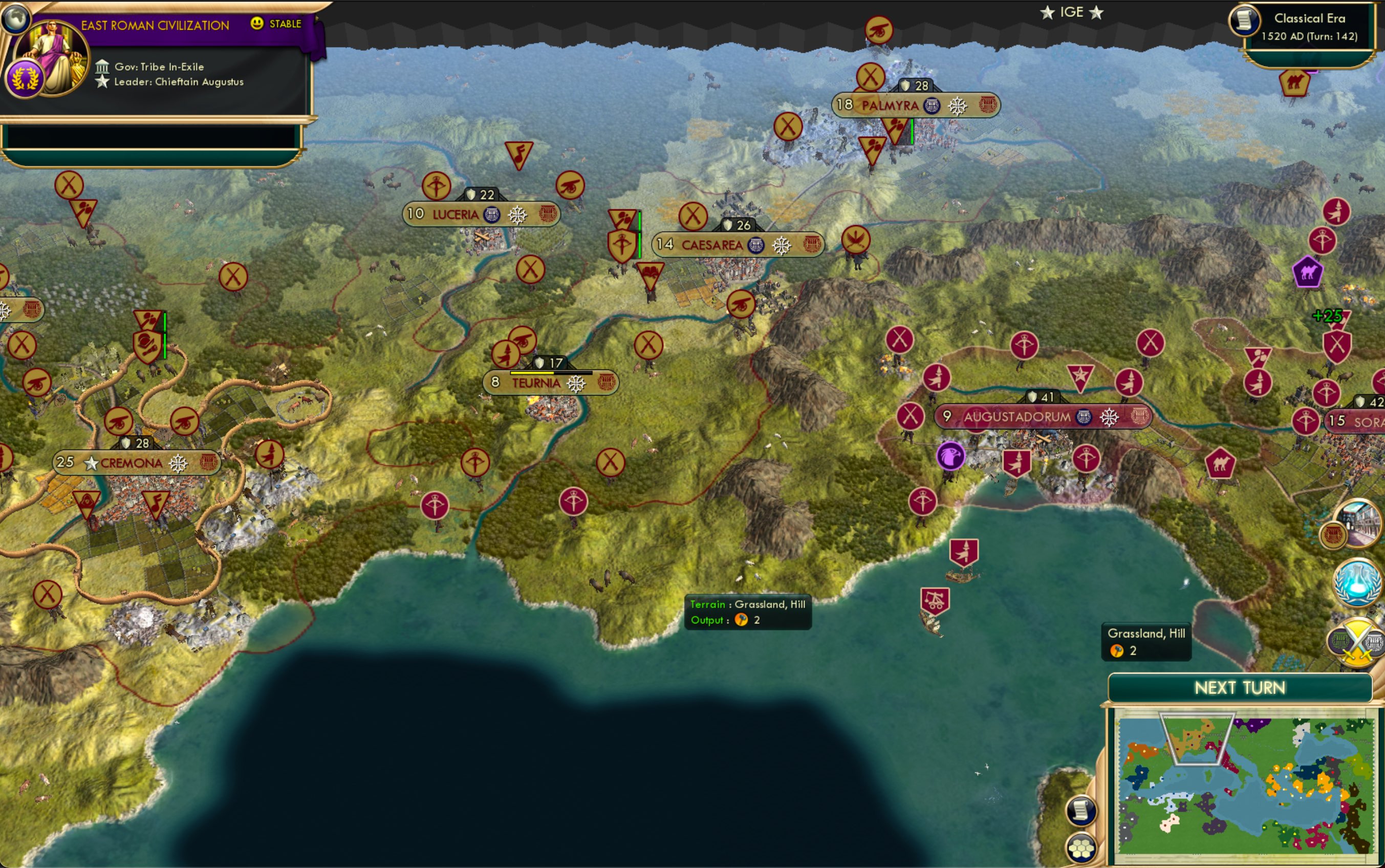 CBR In-Game Screenshot of Teurnabout Warfare