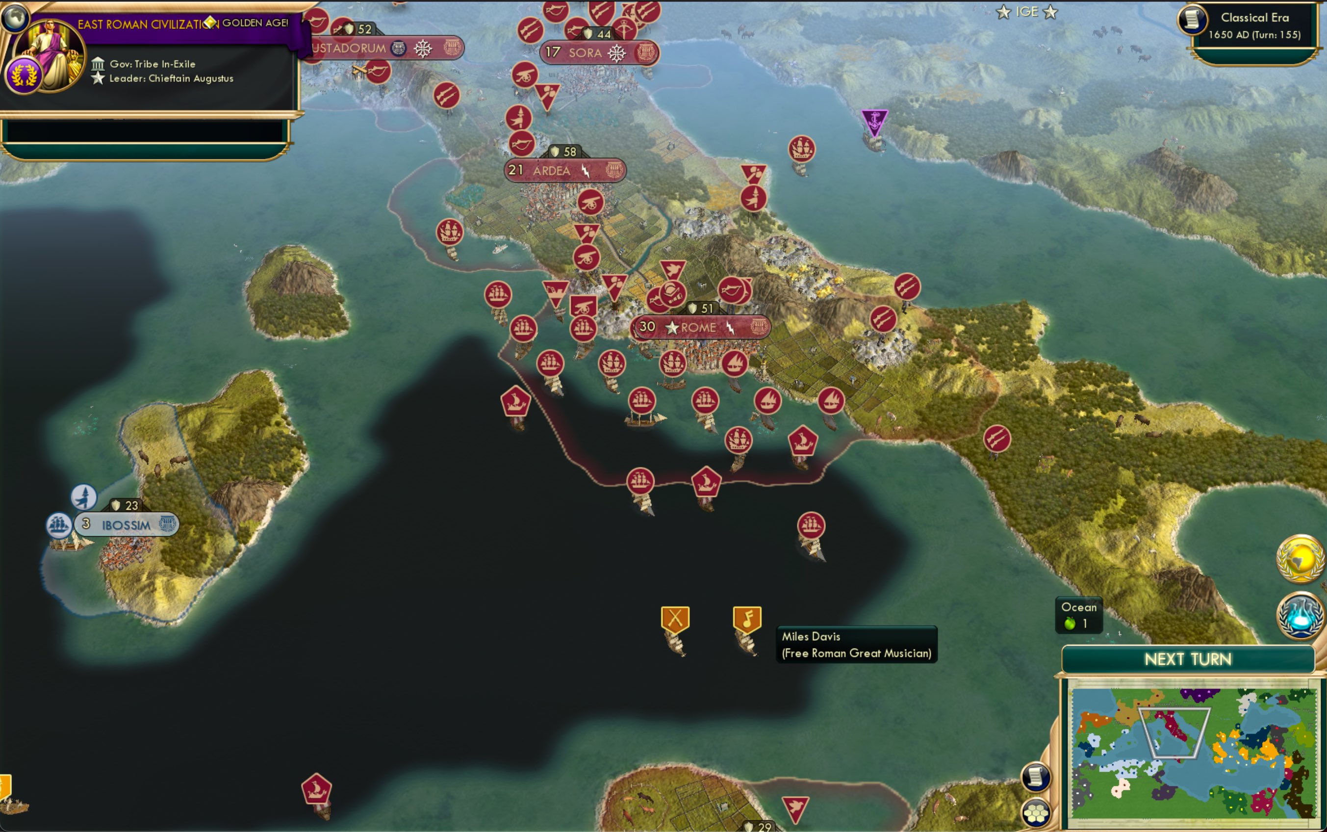 CBR In-Game Screenshot of The Sea