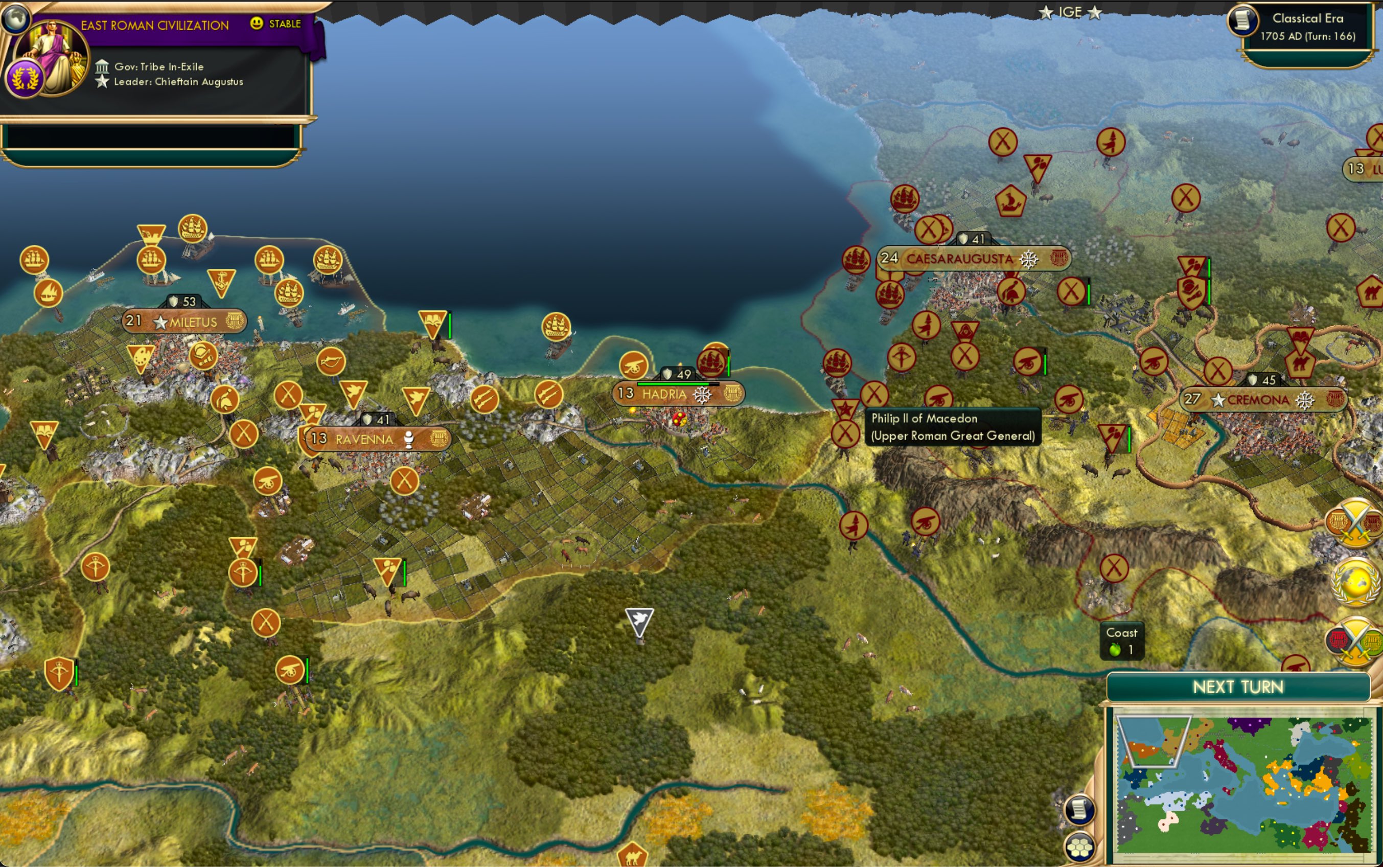 CBR In-Game Screenshot of Basque-ing in Glory