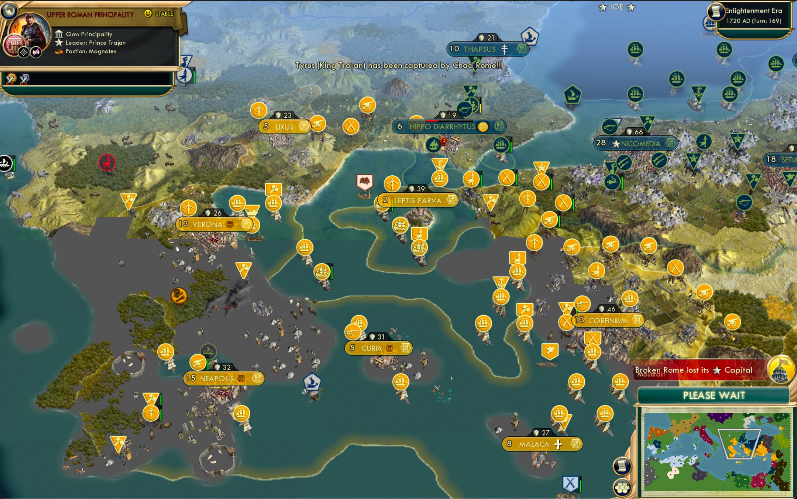 CBR In-Game Screenshot of Aging Hippo