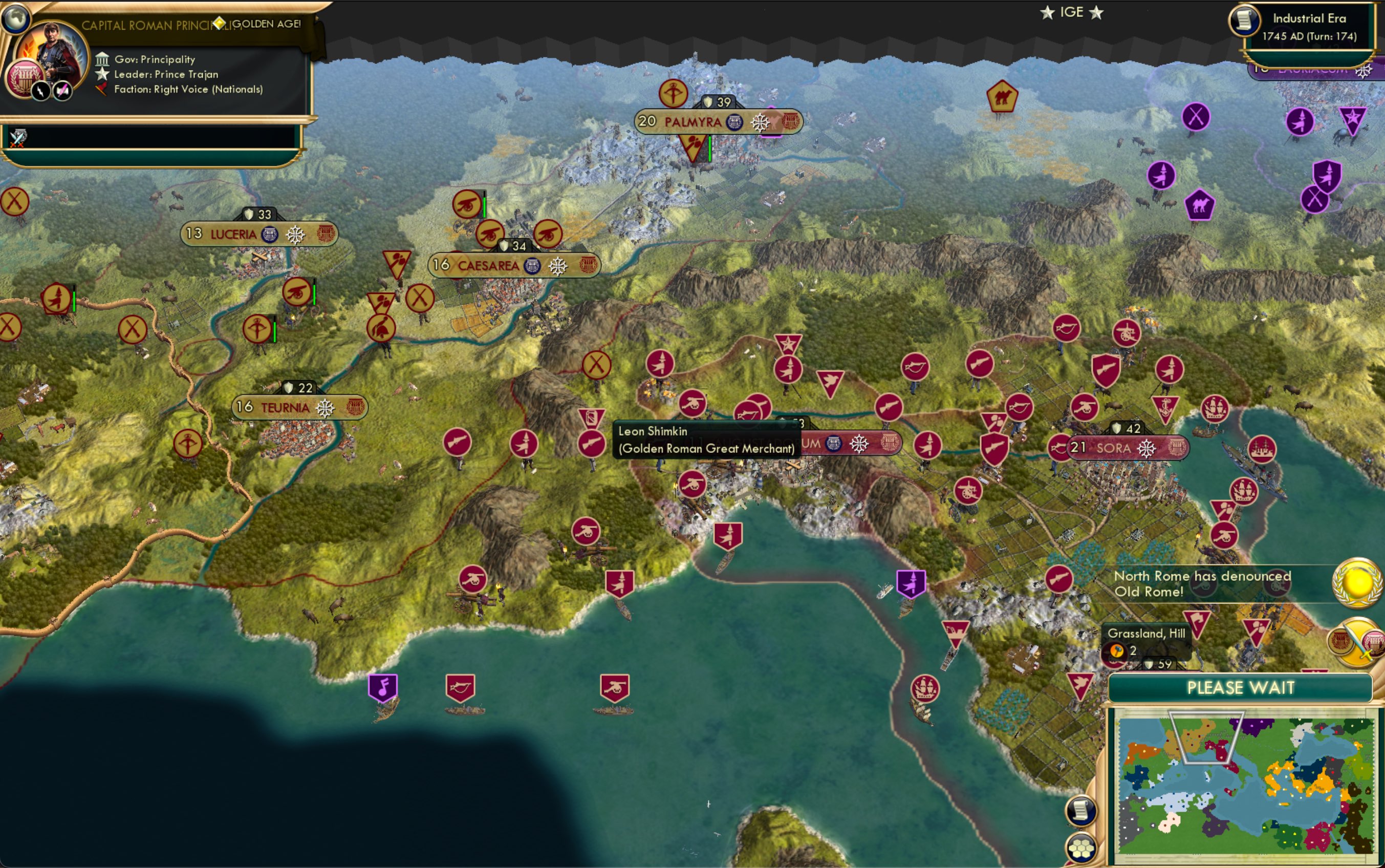 CBR In-Game Screenshot of Elected to Lead