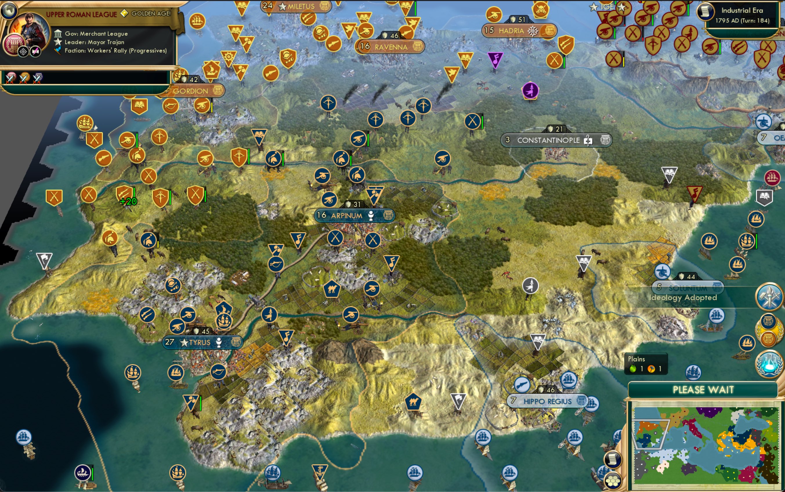 CBR In-Game Screenshot of Pax Iberianum