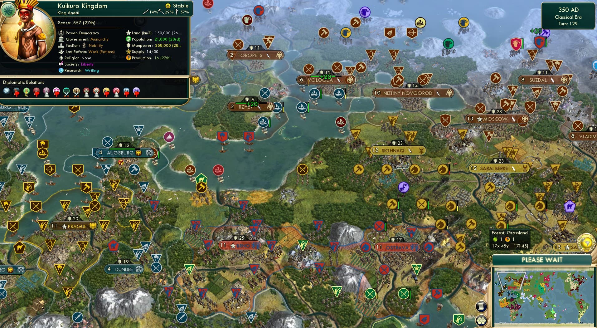 CBR In-Game Screenshot of The Baltic Battleground...