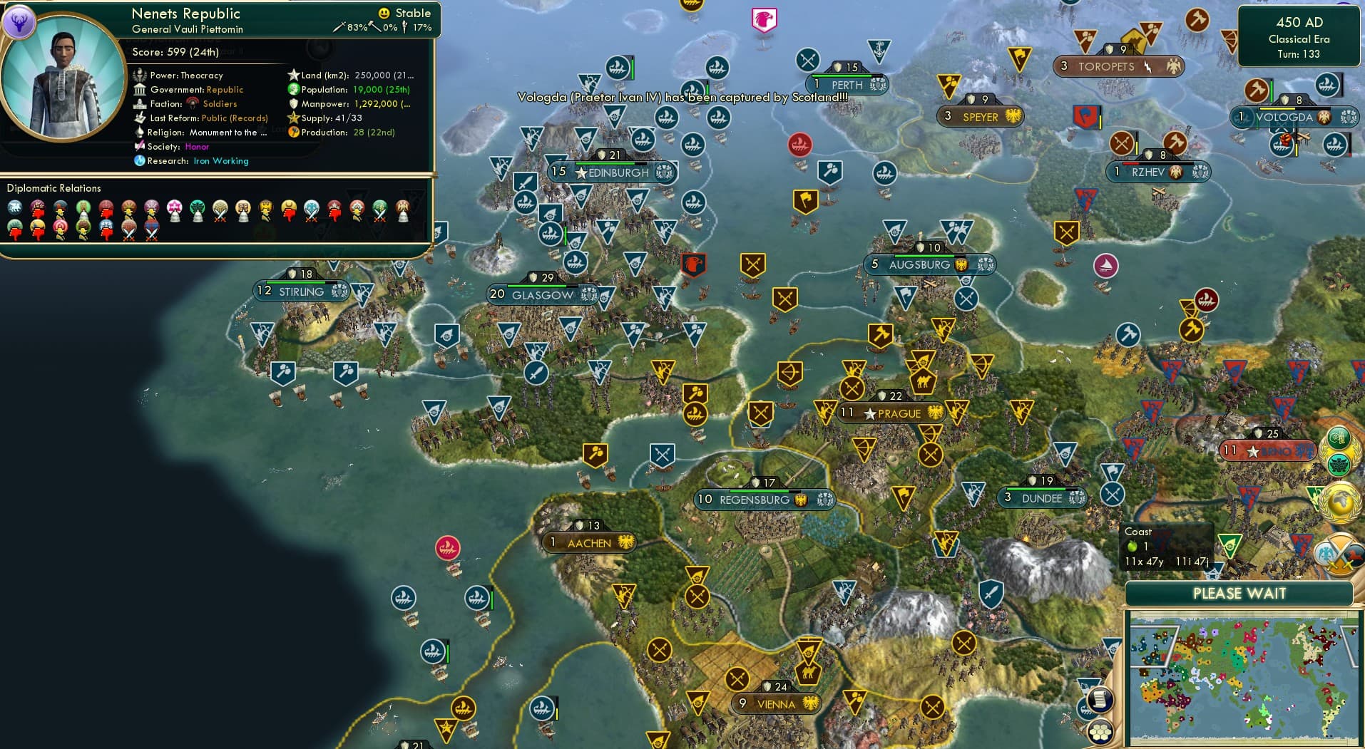 CBR In-Game Screenshot of Ouch