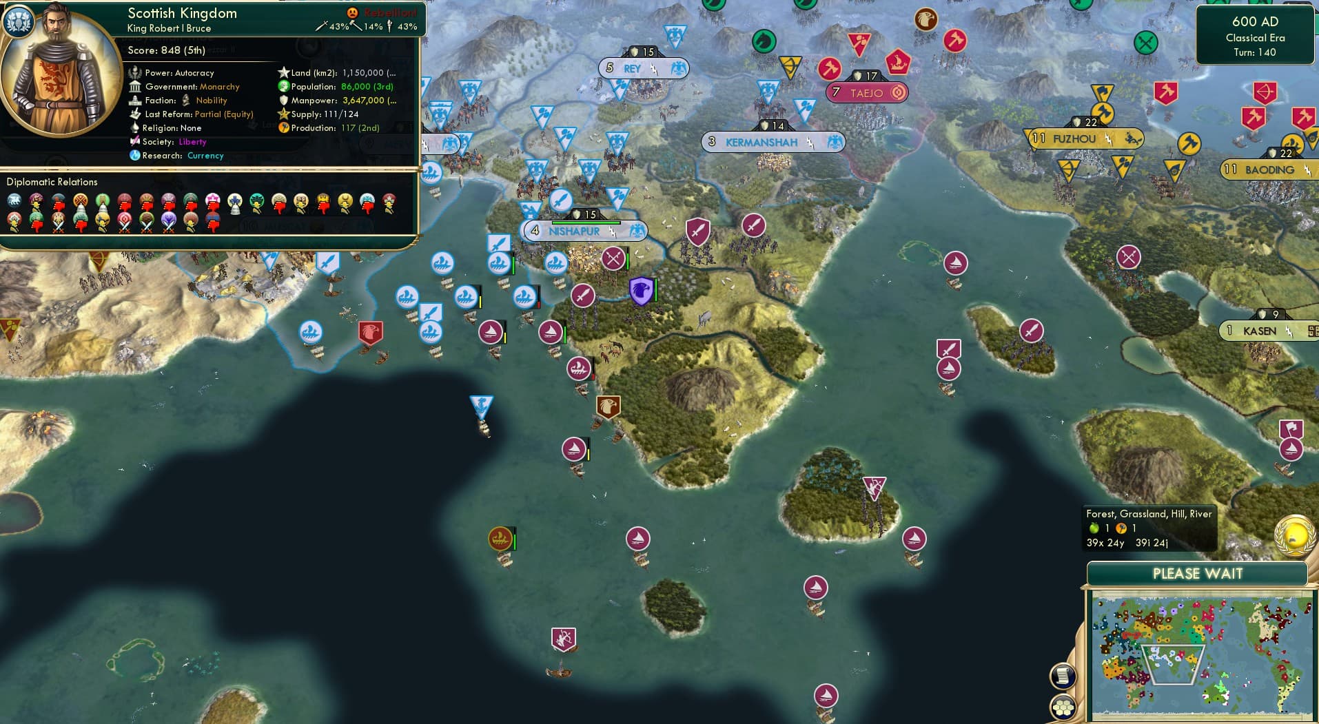 CBR In-Game Screenshot of Taejo and Earl