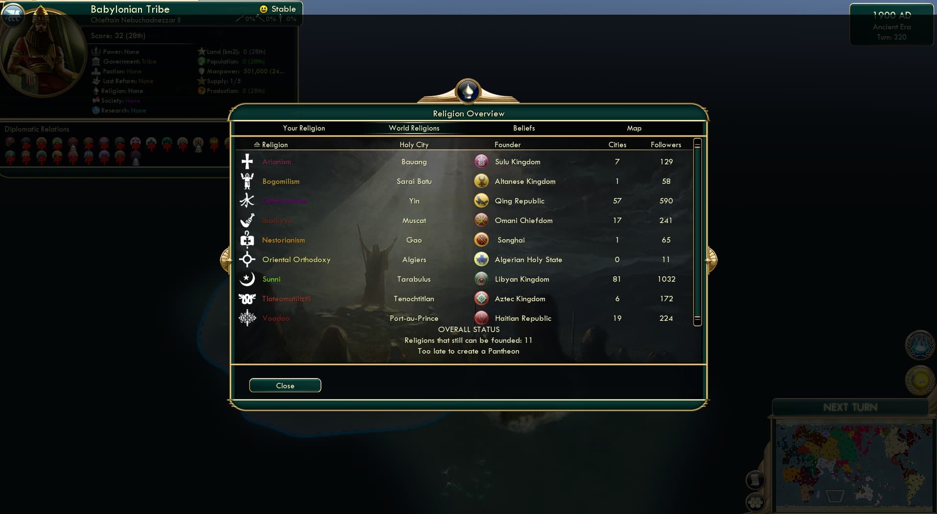 CBR In-Game Screenshot of Some people just don’t need to believe in a god, okay?