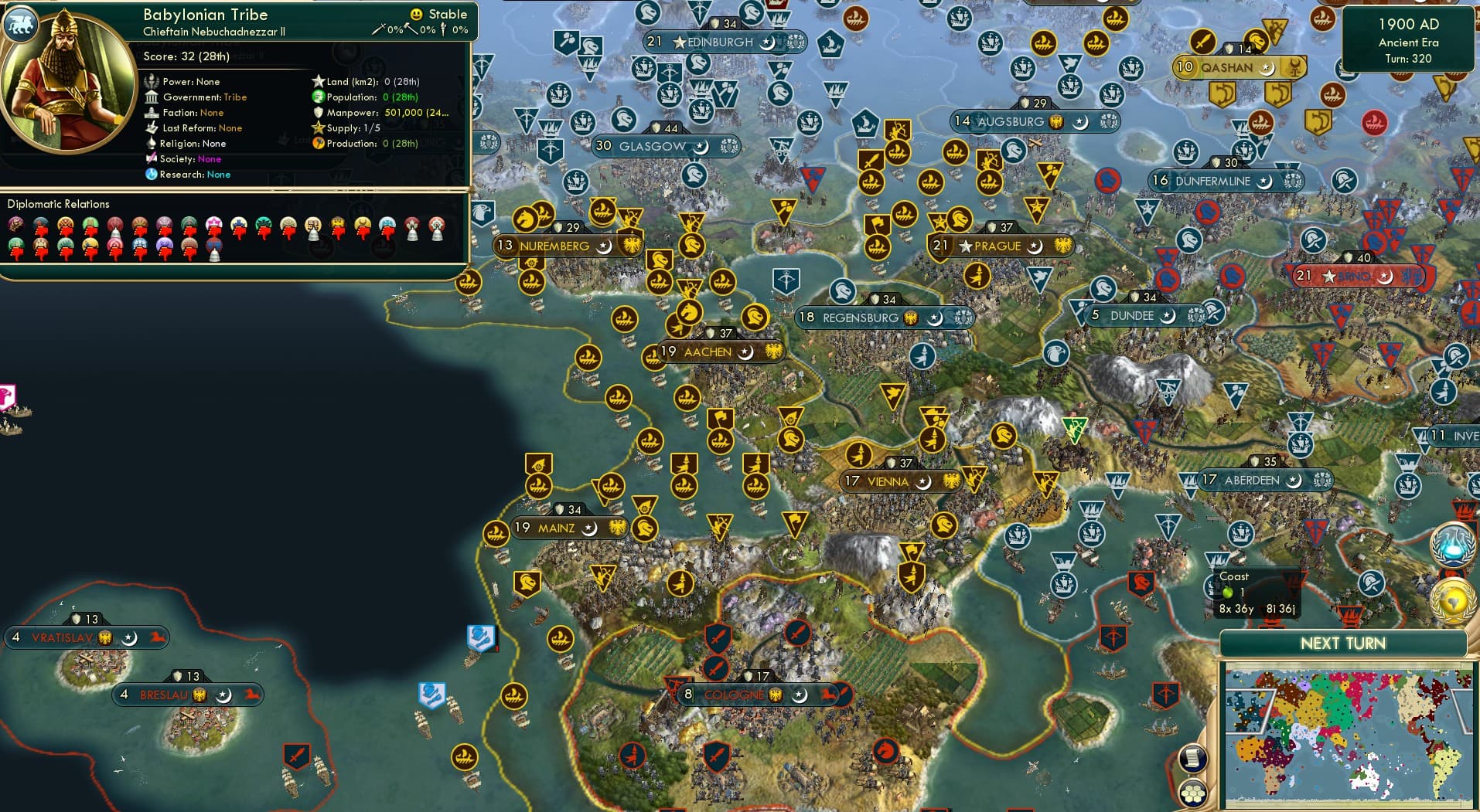 CBR In-Game Screenshot of He’s coming. He’s coming...