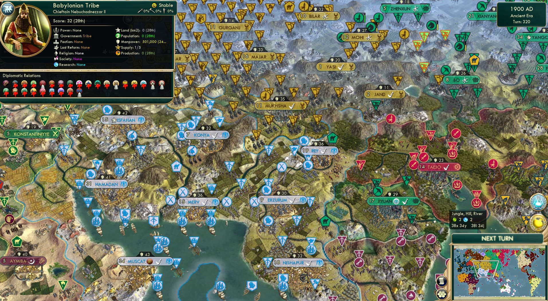 CBR In-Game Screenshot of Even more horse archers