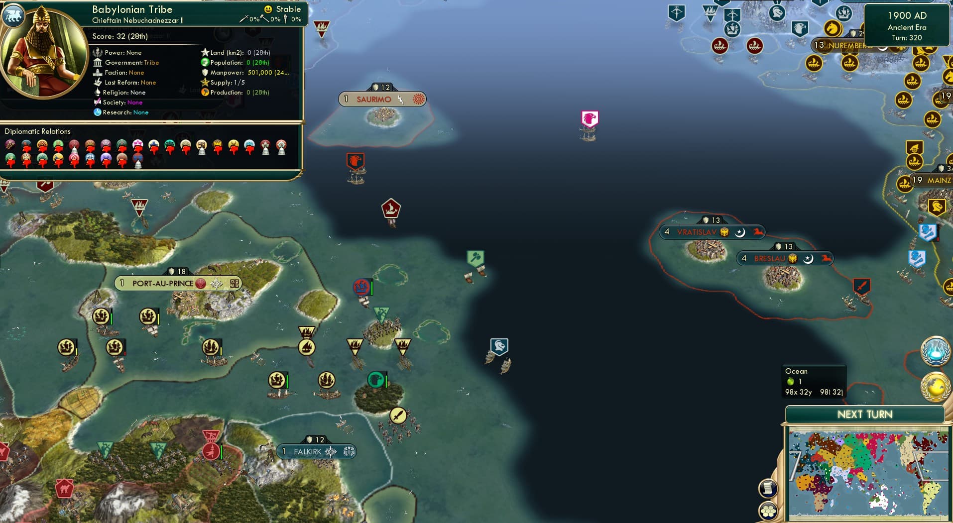 CBR In-Game Screenshot of He Observes