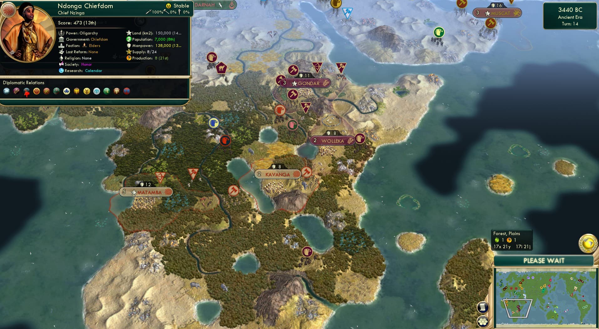 CBR In-Game Screenshot of Kavanga time