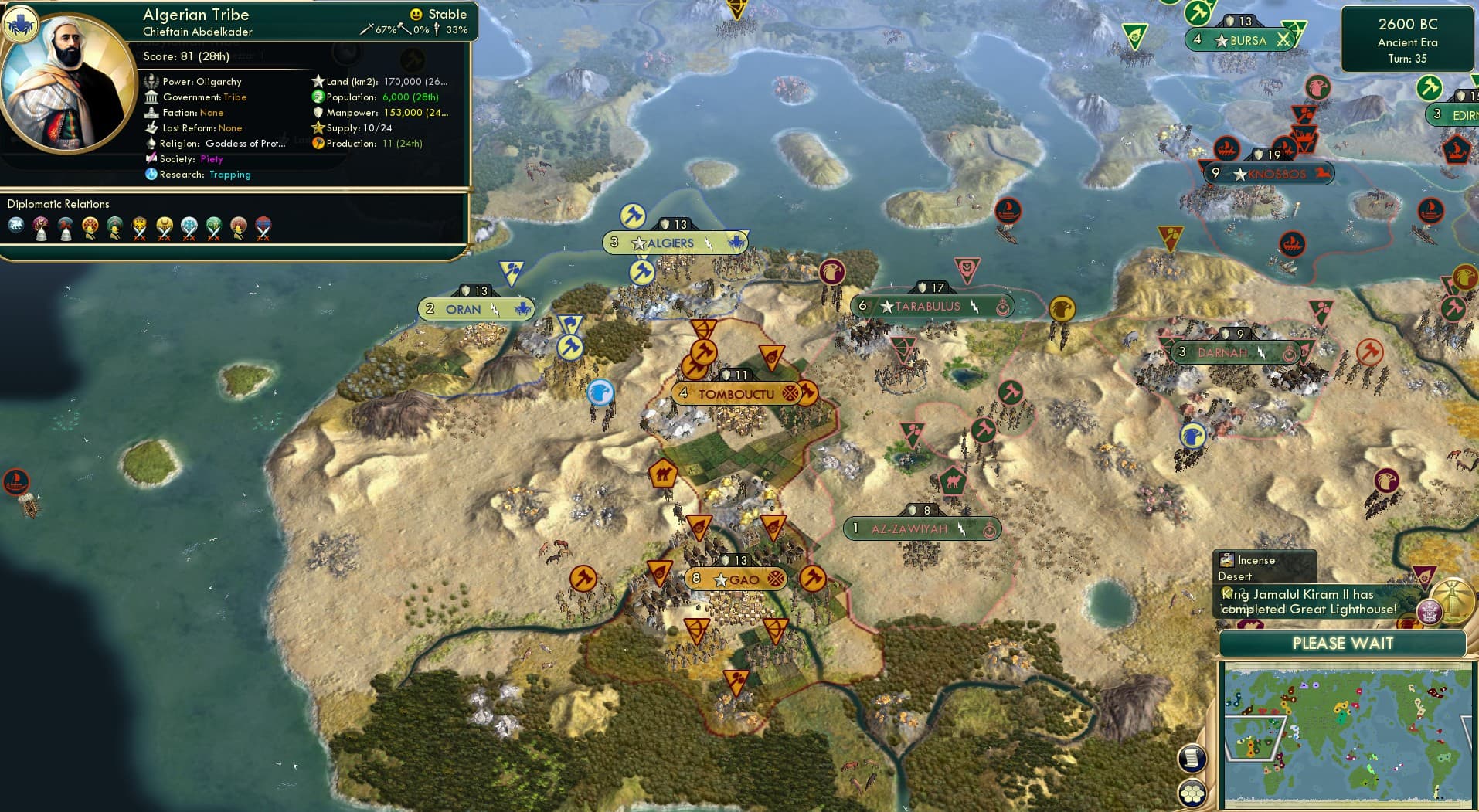 CBR In-Game Screenshot of Az-zawiyah is aware of the effect it has on women