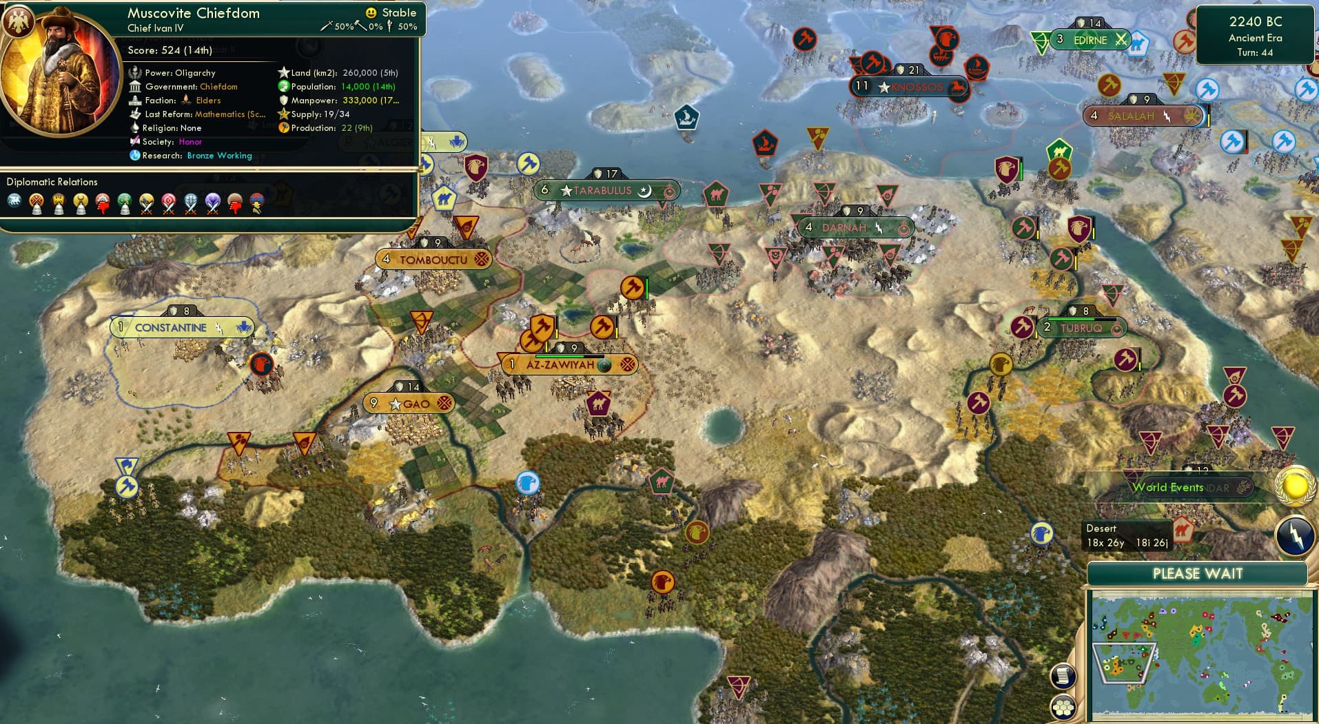 CBR In-Game Screenshot of Sahara Scuffle