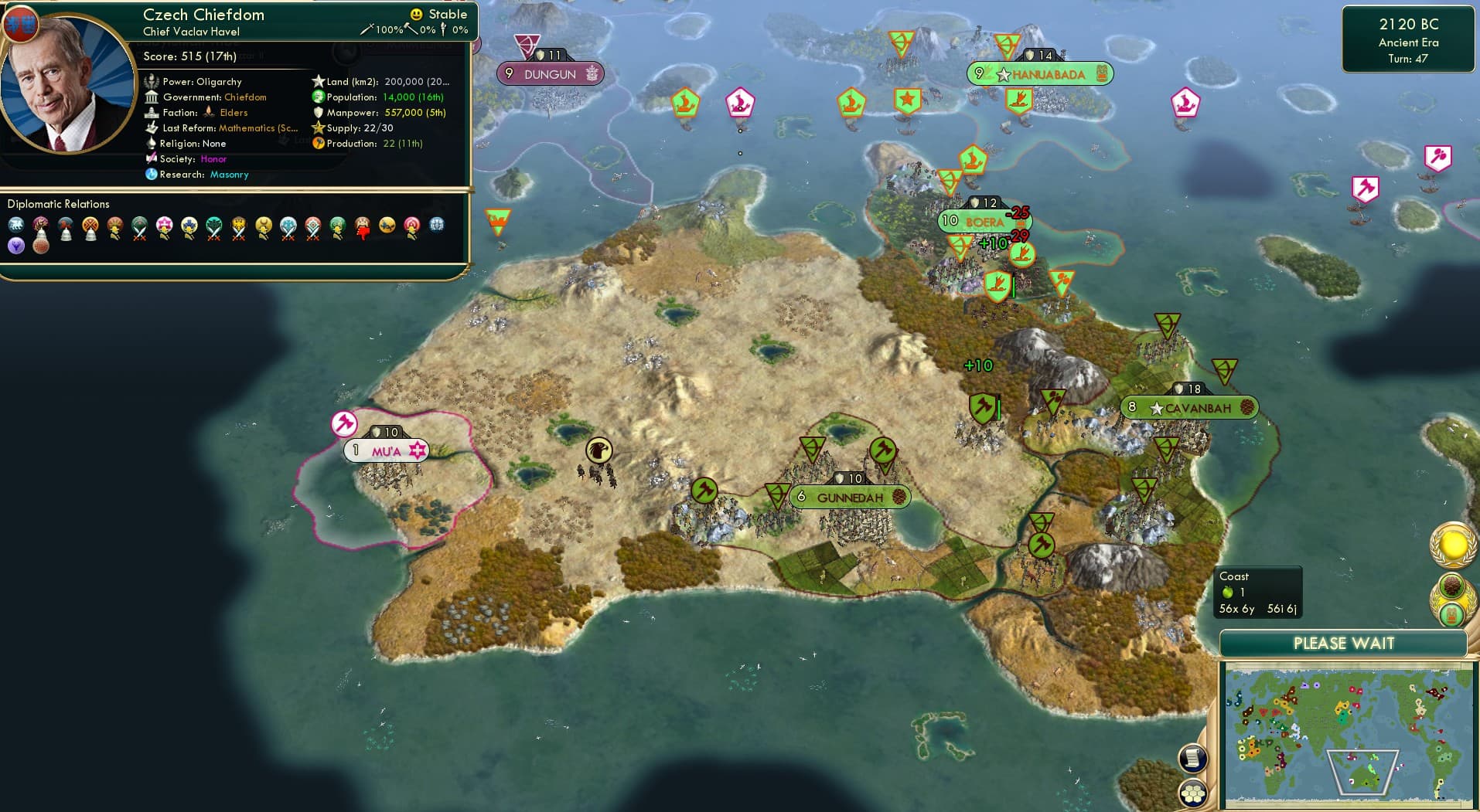 CBR In-Game Screenshot of Тонганское время пришло