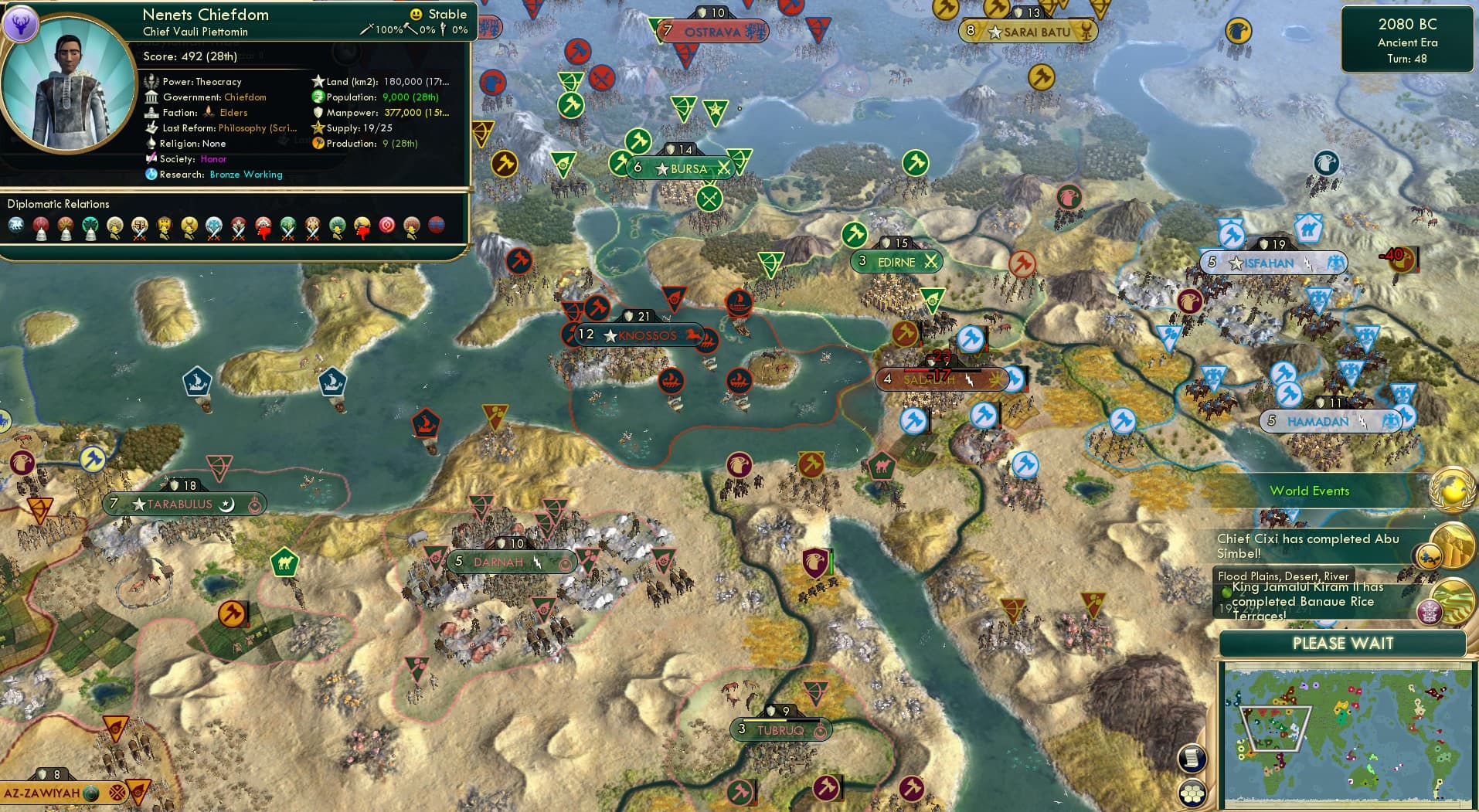 CBR In-Game Screenshot of I’m still holding out for a Minoan snipe