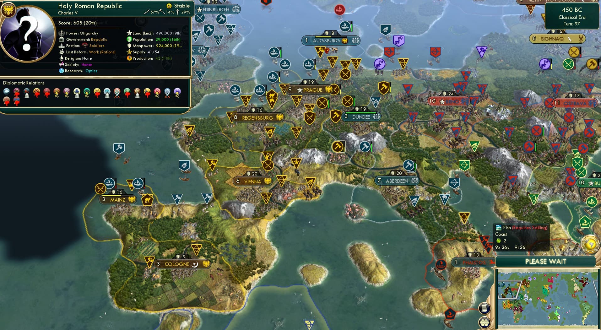 CBR In-Game Screenshot of Highland Roman Empire