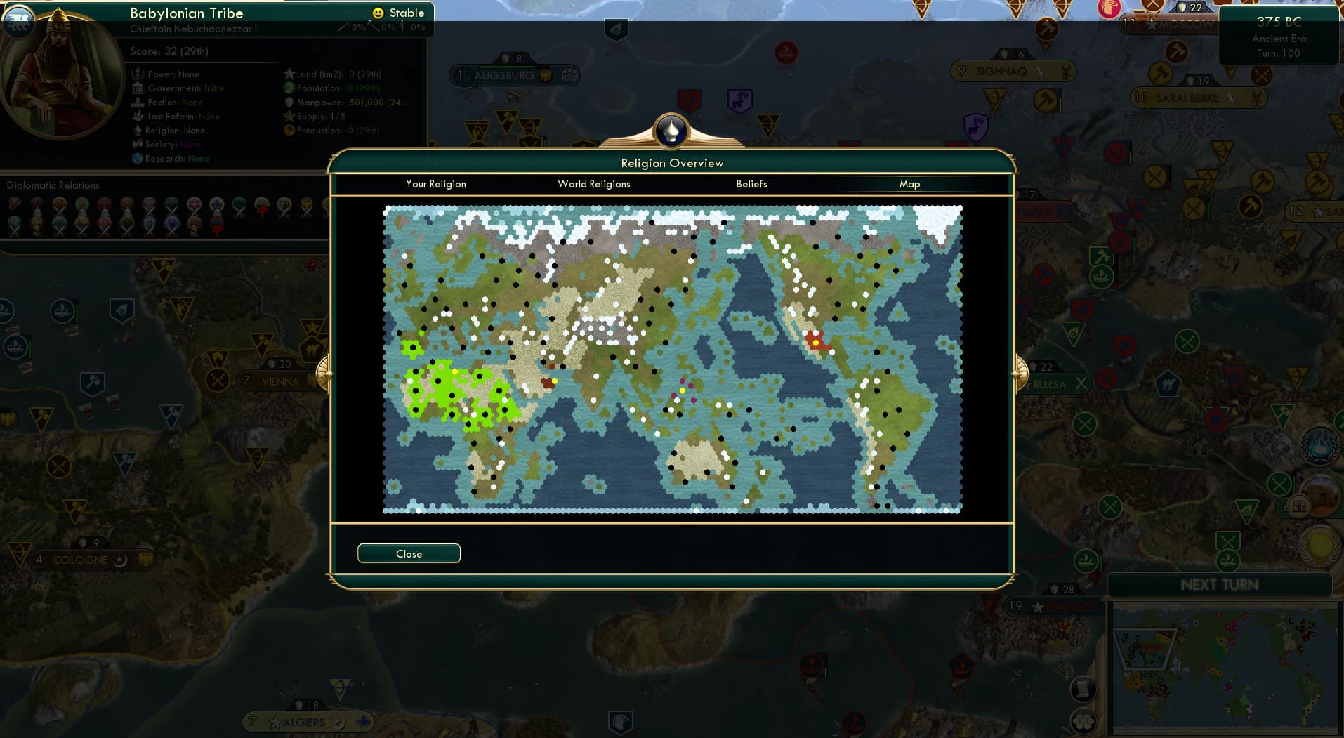 CBR In-Game Screenshot of Duel of the Faiths