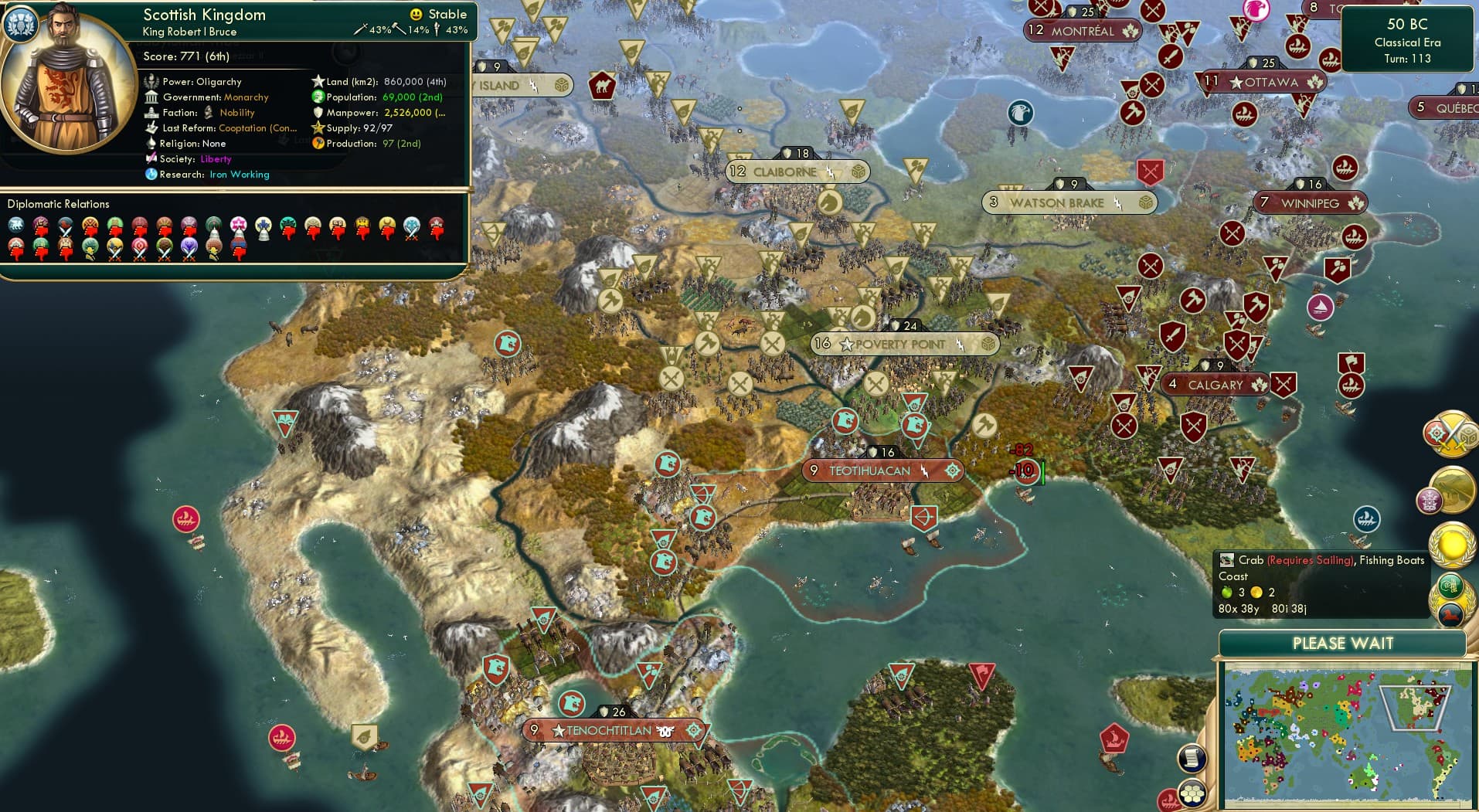 CBR In-Game Screenshot of Manifest Destiny